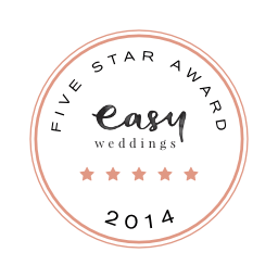 easy wedding five star award 14