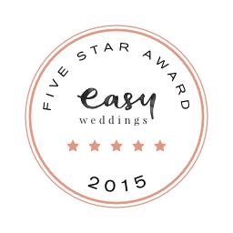 easy wedding five star award 15
